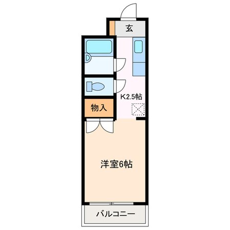 ジョイフル江島の物件間取画像